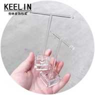 T-Shaped Acrylic Display Stand Transparent Earrings Jewelry Display Stand Earrings Earrings Earrings