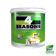 TOA สีน้ำอะคริลิกแท้ 4 Seasons A1000 สําหรับภายใน ชนิดด้าน (3.785L / 18.925 L) โฟร์ซีซั่นส์