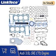 Engine Parts Overhaul Rebuild Seals Gasket Set Fit 3.0L Gas CRE CTD For Audi S5 A6 A7 A8 Q7 TFSI EA8