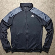 PL Jaket Adidas Tracktop Big Logo Navy