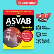 20262027 ASVAB For Dummies + 7 Practice Tests Flashcards Videos Online - Paperback - English - 97813