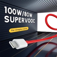 80W 100W Type C USB SUPERVOOC 2.0 Fast Charging Cable For OnePlus 9R 10 Pro 10R 11 11R 12 13 Nord 2T