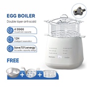 6-Mode Intelligent Timing Automatic Power Off Egg Boiler Electric Egg Cooker Half-Boiled Egg Egg Boi