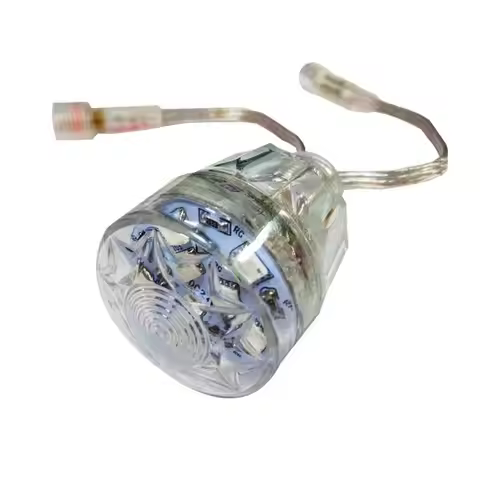 addressable 45mm amusement park led pixel light;12leds(2.88W)5050 RGB SMD ;DC24V;IP65;UCS1903 IC;dou