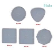 Blala Coaster Molds Irregular Silicone Mold for Resin Epoxy Casting Mold for Making Resin Craft Home Office Table Orname