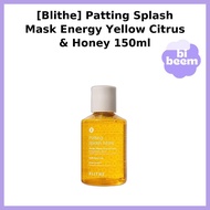 [Blithe] Patting Splash Mask Energy Yellow Citrus & Honey 150ml / Korean Splash Mask / Citrus & Hone
