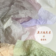 Morandi Color Sydney Paper Handmade Flower Material Gift Wrapping Paper Kindergarten Ring Creation M