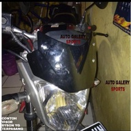 Visor Set Yamaha Byson Carburetor Windshield Byson + Plate Holder