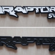 Small ford Range Raptor Emblem