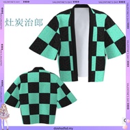 Anime Demon Slayer: Kimetsu no Yaiba Kamado Tanjirou Tomioka Giyuu Agatsuma Zenitsu Cosplay Haori Ja