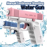 Water Guns Glock Pistol Toy Squirt Guns Blaster for Summer Shooting Games Outdoor Toys Water Blaster