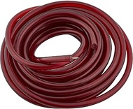 Translucent Red PVC 7mm Solid Core (tinned Copper Strands) Spark Plug Wire Roll, 20 Ft, Made in USA