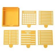 JIYAN2866 Sticky Note Storage Tools Sticky Note Holder Set Note Box Sticky Note Organizer Sticky Not