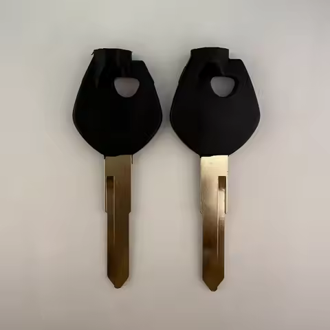 12PCs black key replace uncut keys for Suzuki magnet anti-theft lock an250 an400 AN650 Burgman sj50 