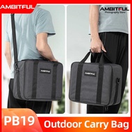 Pb19 AMBITFUL Shoulder Straps Portable Carry Bag Studio Flash Light Video Camera Bag Para Sa Outd