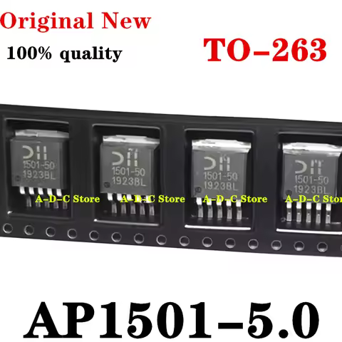 (5piece)100% New AP1501 AP1501-50 TO263-5 AP1501-5.0 1501-50 TO-263 AP1501-50K5L Buck DC/DC converte