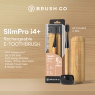 MiPOW CI900S_B SlimPro i4+  Rechargeable Electric Toothbrush 3 Modes Soft Bristles with Holder Dock 