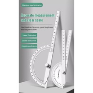 Angle Gauge Durable Portable Semicircular Percentage Gauge Ruler with Incline Meter