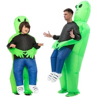 Halloween Supplies: Adult Mens Inflatable Alien Abduction Costume Halloween Funny Fancy Dress Outfit