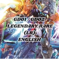 GD01 / GD02 English Gundam Card Game | LEGENDARY (LR) Cards