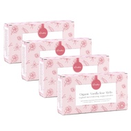 Femallay Vanilla Rose Vaginal Moisturizing Suppository Melts, 100% Natural Suppositories for Vaginal