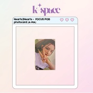 Hearts2Hearts -  FOCUS POB photocard (A-NA)
