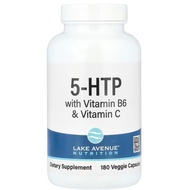 5-HTP with Vitamin B6 & Vitamin C 180 Veggie Capsules Lake Avenue Nutrition 5HTP