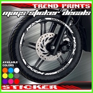 ◇ ✷ HONDA XRM MAGS STICKER DECALS