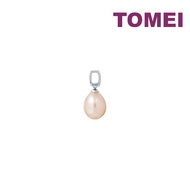 TOMEI Pearl Pendant, White Gold 375