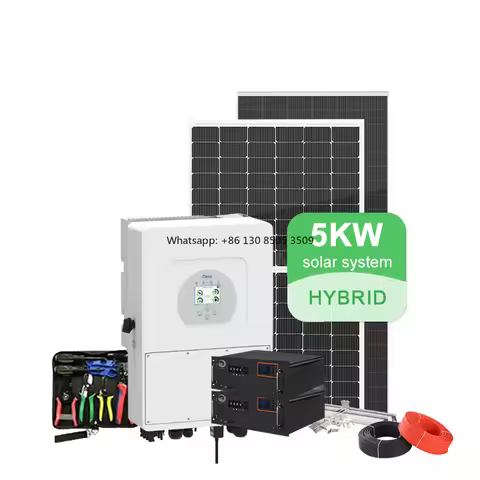 Solar Inverter Hybrid 3.2kw System with Hybrid Inverter All in One System Price Pure Sine Wave Solar