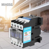 mihosg CJX2-1201 Rail Mount AC Contactor Industrial Electric 220V 12A