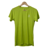 green HAGLOFS Tshirt Shirt Size s Light Women Short sleeves Direct from Japan Secondhand