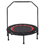 【kline】Trampoline Fitness Home Children's Indoor Bouncing Bed Children Adult Abdominal Exercising Band Armrest Trampoline/trampoline / Bouncer / Jumping Bed / Jumper trampoline