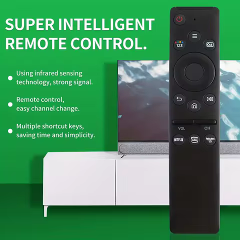 Universal Remote Control for Samsung TVs - Compatible with Frame, Crystal UHD, Neo QLED, OLED, 4K, a