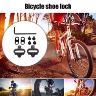 【Online】 Mountain Bike Parts Pedal Self Locking Anti-Slip Shoes Cleats Cycling Riding Shoes Cleats B