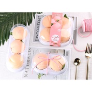 Japanese Mochi Box Snack Tray 2/3/4 Compartments + Lid (1 Row/50 Pieces) 13546/13547/13548