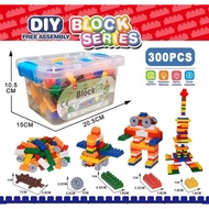 300 Pcs Educational Toys Train Block contains 300 Pcs Free Box Building Block Toys Creative Toys for