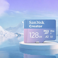 SanDisk | SanDisk 128GB SD Card ความเร็วสูง ใช้กับโดรน DJI GoPro กล้อง Pocket3 กล้องกีฬา การ์ด TF