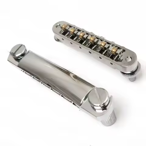 Guitar Bridge ABR-1 Tune-o-matic Bridge and Tailpiece Set 52mm For LP Electric Guitars Replacement P