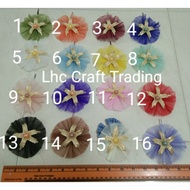 1pcs bunga rozet/ bunga rewang kendarat