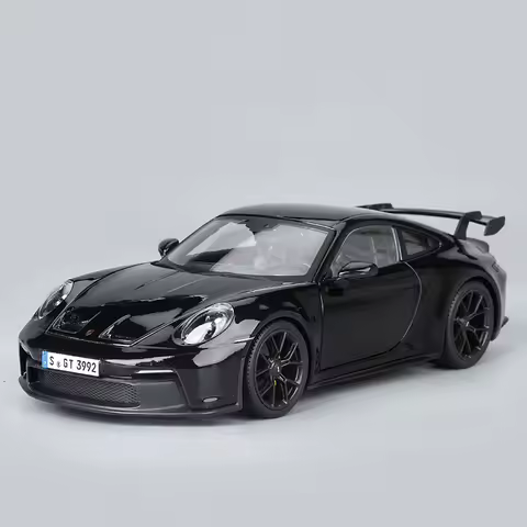 Genuine Original Maisto Car Toys for Boys 1: 18 Porsche 911 GT3 Alloy Car Model Type Ornament for Co