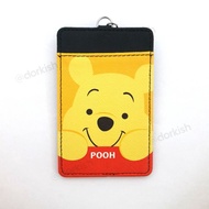 Disney Winnie the Pooh Bear Poohbear Ezlink Card Holder with Keyring