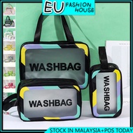 1543 TRAVEL COSMETIC BAG WASH MAKE UP BAG PU SLING BAG EU FASHION HOUSE
