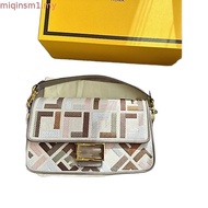 [High Quality] (with Box) Embroidered Baguette Handbag Crossbody Bag Shoulder Bag