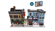 Lego 10246 改MOC-13662 樂高街景偵探社PDF 檔案 創意搭建圖紙 instructions 說明書