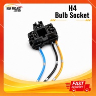 H4 Headlight Bulb Socket Bulb Holder Soket Mentol - 1 PCS