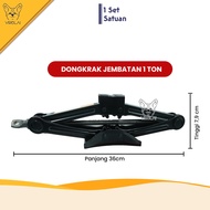 Dongkrak Jembatan 1 / 15 Ton Mobil / Dongkrak Ulir / Dongkrak Manual