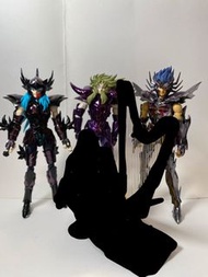 聖鬥士星矢 聖衣神話3隻 冥衣 牧羊座 巨蟹座 雙魚座原裝正版 價高者得 長期入袋保存 配件相有心機會後補 只限柴灣區商業大廈office當面交收 出價前請click入產品描述查看更多