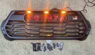 กระจังหน้า กระจังหน้าแต่ง มีไฟ โตโยต้า รีโว่ GR ปี 2020 Toyota revo 2020  FRONT GRILL TOYOTA REVO 20