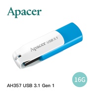 【Apacer 宇瞻】AH357 USB 3.1 Gen 1 隨身碟-16GB